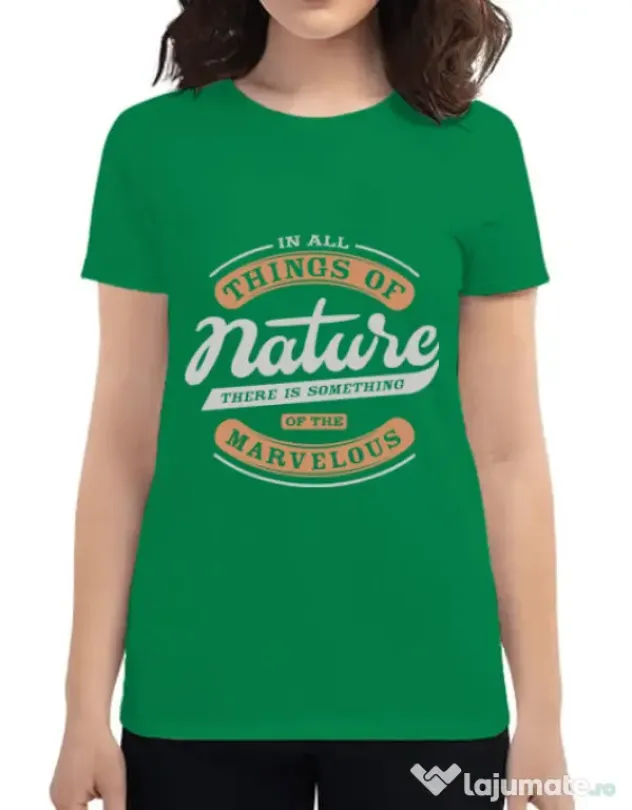 Tricou ADLER dama Nature Verde mediu