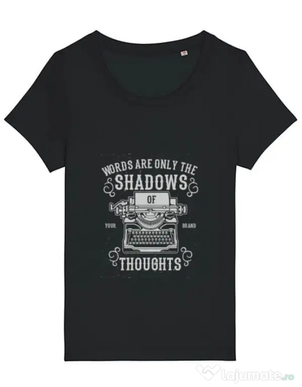 Tricou STANLEY STELLA dama Shadows Of Thoughts Negru