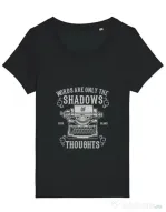 Tricou STANLEY STELLA dama Shadows Of Thoughts Negru