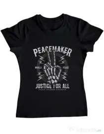 Tricou ADLER dama Peace Maker Negru