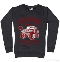 Bluza ADLER dama Outdoor Adventure Negru melanj