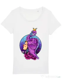 Tricou STANLEY STELLA dama Queen Alb