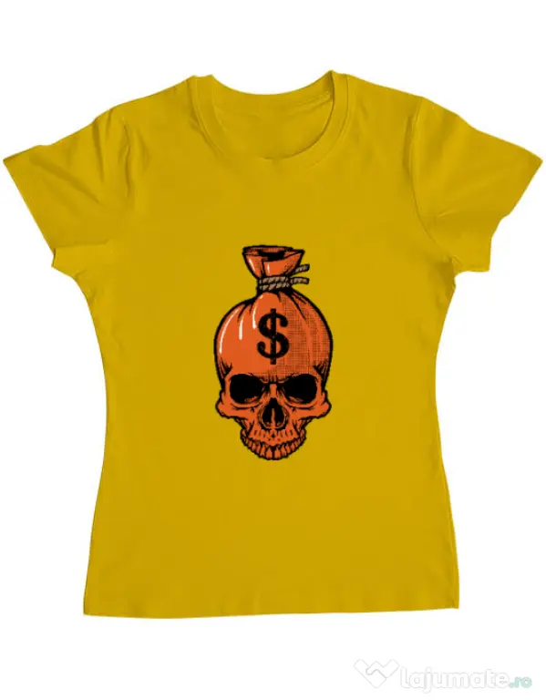 Tricou ADLER dama Sack Galben