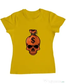 Tricou ADLER dama Sack Galben