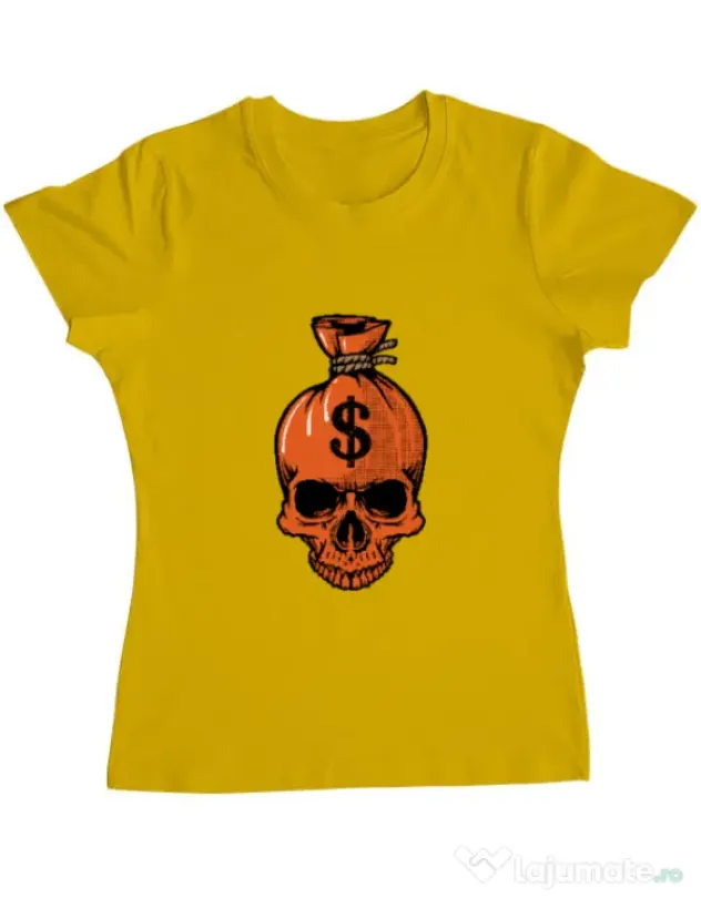Tricou ADLER dama Sack Galben