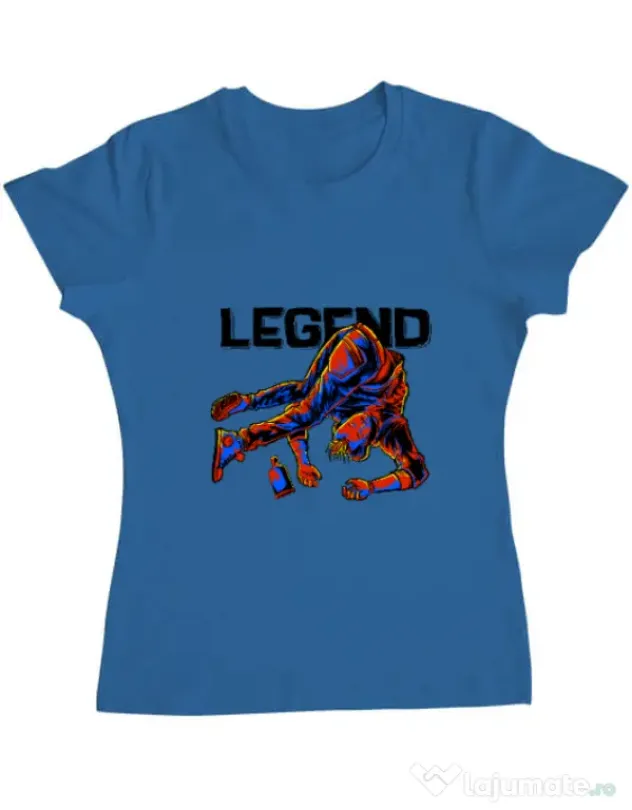 Tricou ADLER dama LEGEND Albastru azuriu