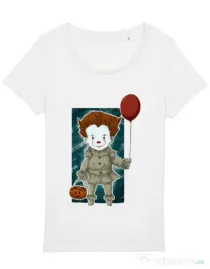 Tricou STANLEY STELLA dama Little clown Alb