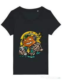 Tricou STANLEY STELLA dama Pumpkin Music Negru