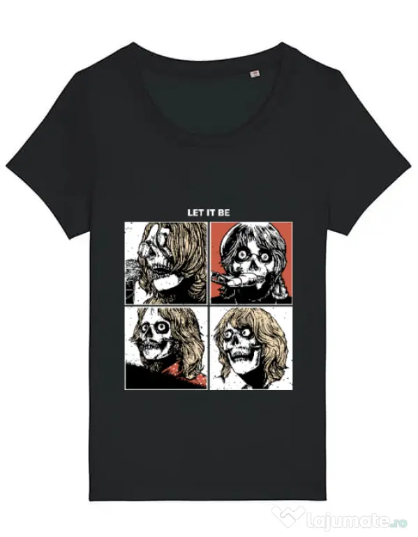 Tricou STANLEY STELLA dama Let it be Negru