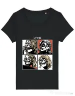 Tricou STANLEY STELLA dama Let it be Negru