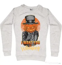 Bluza ADLER dama I want you to halloween Migdala melanj