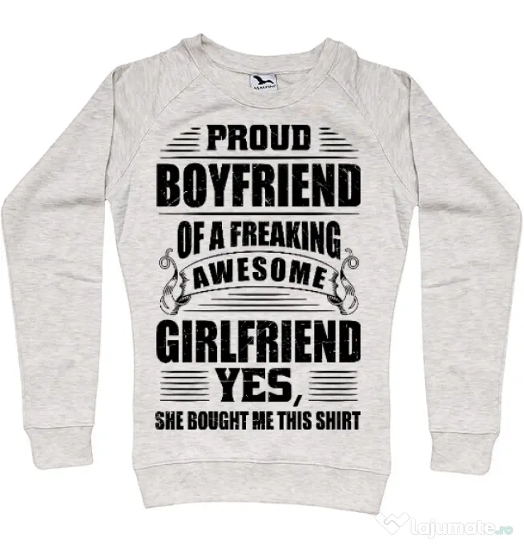 Bluza ADLER dama Proud boyfriend Migdala melanj