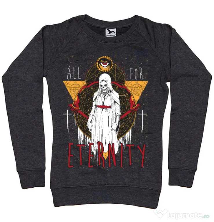 Bluza ADLER dama All for eterniry Negru melanj