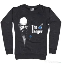 Bluza ADLER dama Tricou The danger Negru melanj