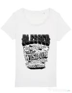 Tricou STANLEY STELLA dama Blessed Alb