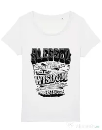 Tricou STANLEY STELLA dama Blessed Alb