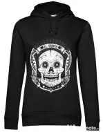 Hoodie dama cu gluga El gringo Negru