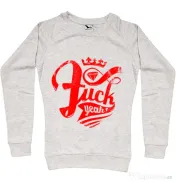 Bluza ADLER dama Fuck yeah Migdala melanj