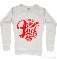 Bluza ADLER dama Fuck yeah Migdala melanj