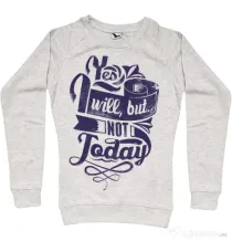 Bluza ADLER dama Not today Migdala melanj