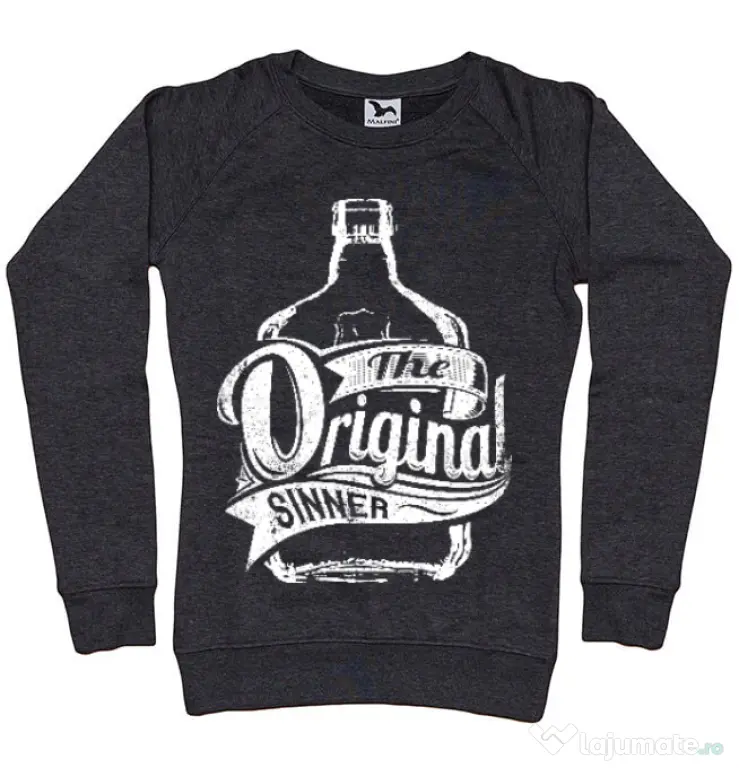 Bluza ADLER dama The original sinner Negru melanj
