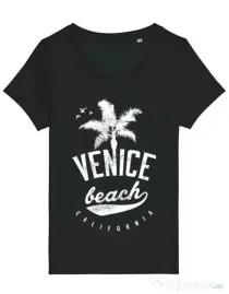 Tricou STANLEY STELLA dama Venice beach California Negru