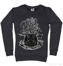 Bluza ADLER dama The black flag owl Negru melanj