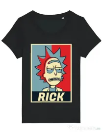 Tricou STANLEY STELLA dama Rick Negru