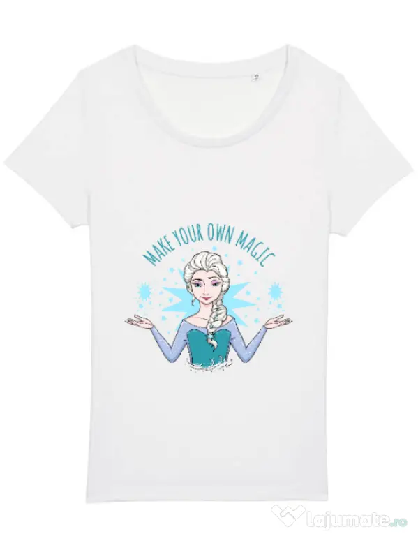 Tricou STANLEY STELLA dama Make your own magic Alb