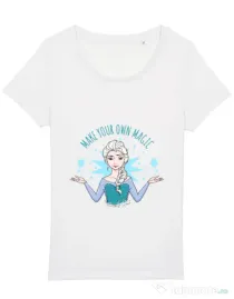 Tricou STANLEY STELLA dama Make your own magic Alb