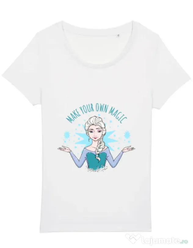 Tricou STANLEY STELLA dama Make your own magic Alb