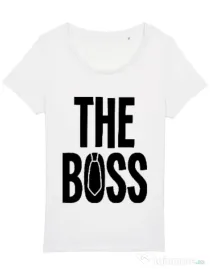 Tricou STANLEY STELLA dama The boss Alb