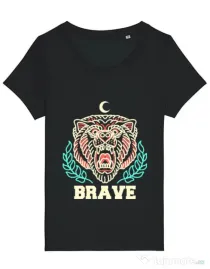 Tricou STANLEY STELLA dama Brave Negru