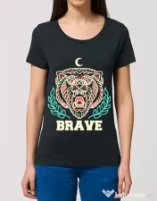 Tricou STANLEY STELLA dama Brave Negru