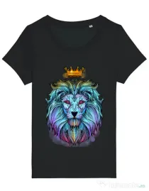 Tricou STANLEY STELLA dama Lion king Negru