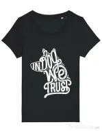 Tricou STANLEY STELLA dama In dog we trust Negru