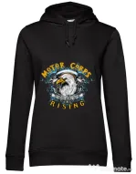 Hoodie dama cu gluga Eagle Negru