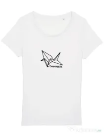 Tricou STANLEY STELLA dama Swan Alb