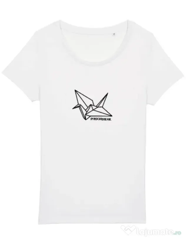 Tricou STANLEY STELLA dama Swan Alb