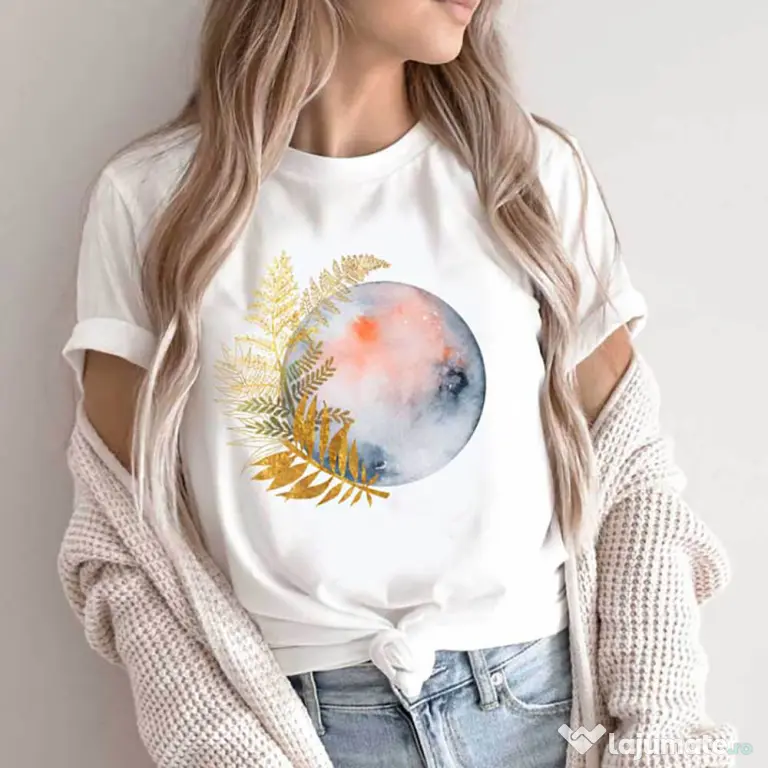 Tricou STANLEY STELLA dama Pink Moon