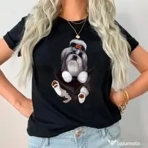 Tricou STANLEY STELLA dama Shih tzu