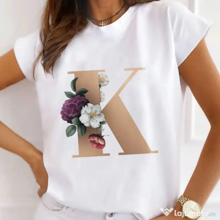 Tricou STANLEY STELLA dama Litera "K"