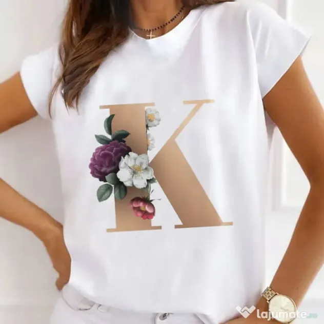 Tricou STANLEY STELLA dama Litera "K"