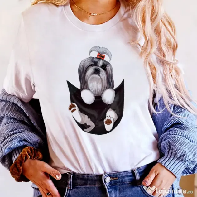 Tricou STANLEY STELLA dama Shih tzu