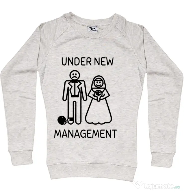 Bluza Mireasa ADLER Under new management Migdala melanj