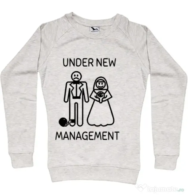 Bluza Mireasa ADLER Under new management Migdala melanj