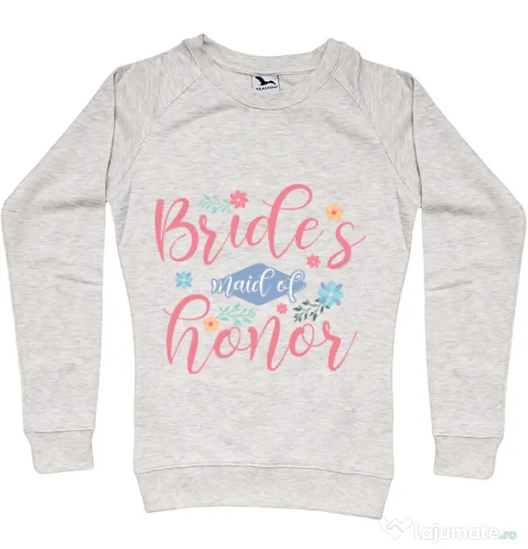 Bluza Petrecerea burlacitelor ADLER Brides maid of honor Migdala melanj