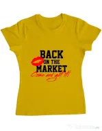 Tricou Burlacite ADLER Back on the market Galben