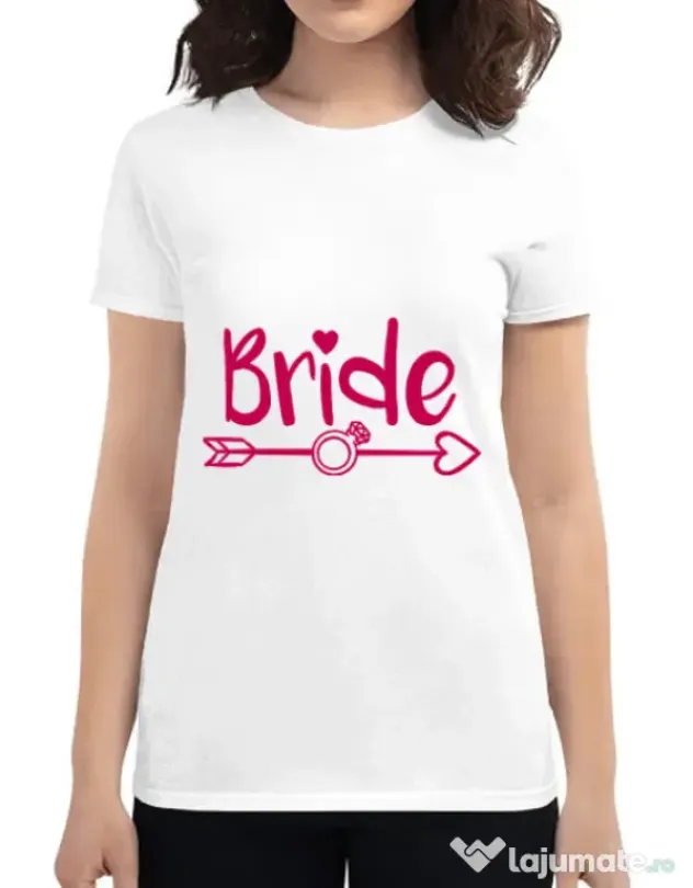 Tricou Mireasa ADLER Bride Alb