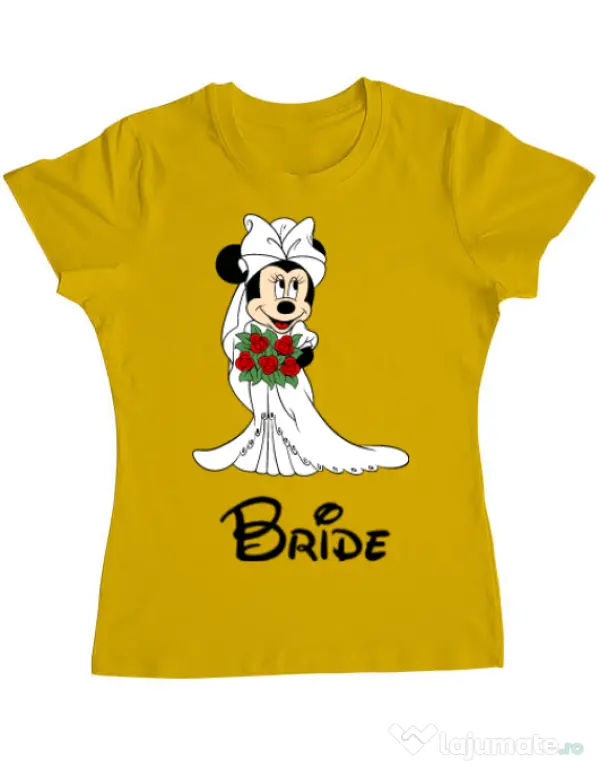 Tricou Mireasa ADLER Bride Minnie Galben